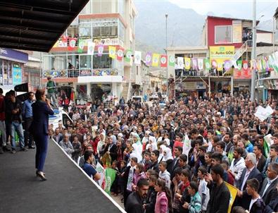 Hdp Sason'da Adaylarını Tanıttı