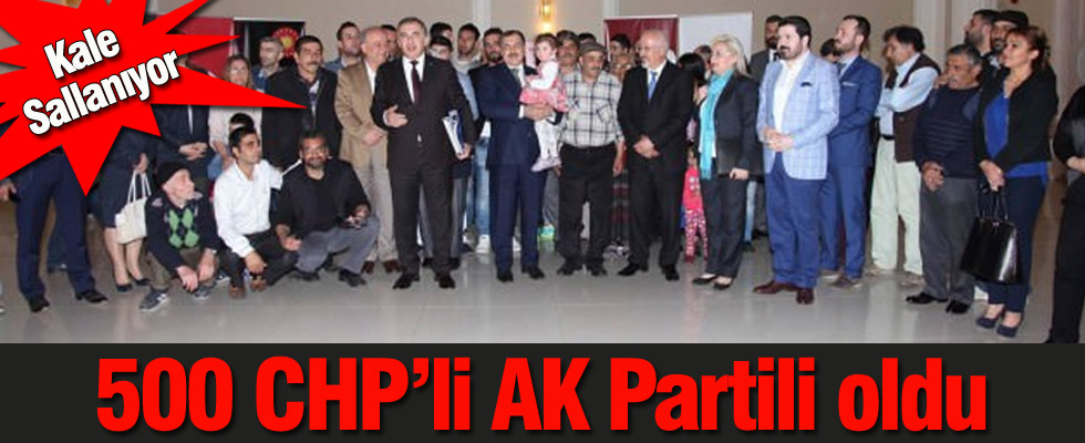 İzmir'de 500 CHP'li AK Partili oldu