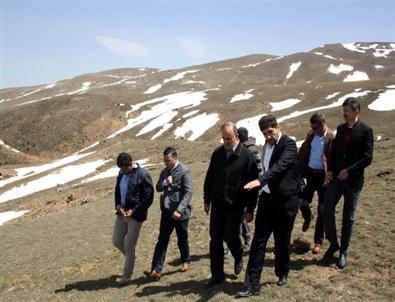 Vali Erol Aladağ’da İncelemelerde Bulundu