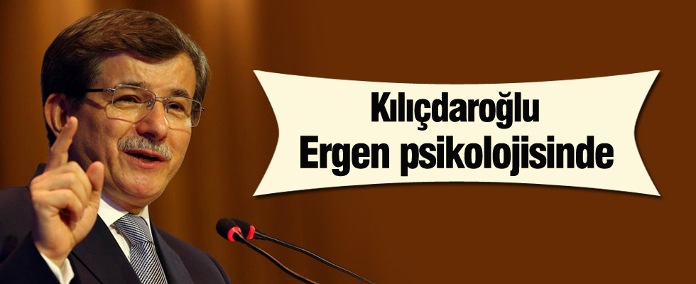Davutoğlu: Kılıçdaroğlu'nda ergen psikolojisi var