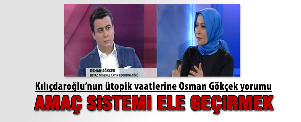 Osman Gökçek: CHP'nin amacı iktidara gelip sistemi ele geçirmek