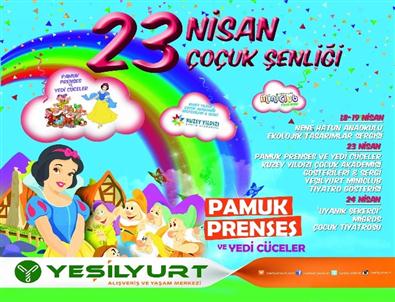 Yeşilyurt Avm Mini Club’ta 23 Nisan Çocuk Şenliği