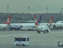 HAVA TRAFİĞİ - Aprona giren köpekler hava trafiğini aksattı