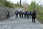 İNALLı - Başkan Uysal Yapımı Tamamlanan Yolu İnceledi