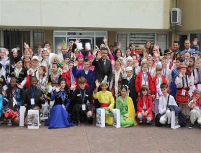 Dünya Çocukları Vali Güzeloğlu’nu Ziyaret Etti