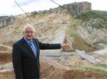 Erdoğan, Barajı İnşaatında İncelemelerde Bulundu