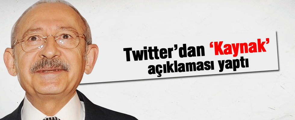 Kemal Kılıçdaroğlu kaynağını açıkladı