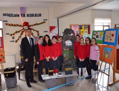 Yelkenoğlu Öğrencileri 'Peygamber Sevgisi” Ni Sanat Eserlerine Yansıttı