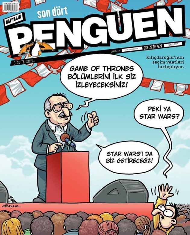 Penguen Kılıçdaroğlu'nun vaatlerini ti'ye aldı