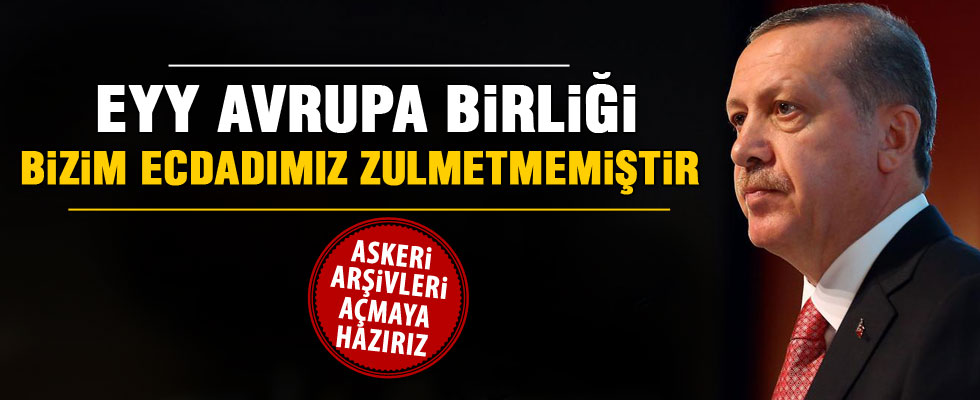 Cumhurbaşkanı Erdoğan'ın Barış Zirvesi konuşması