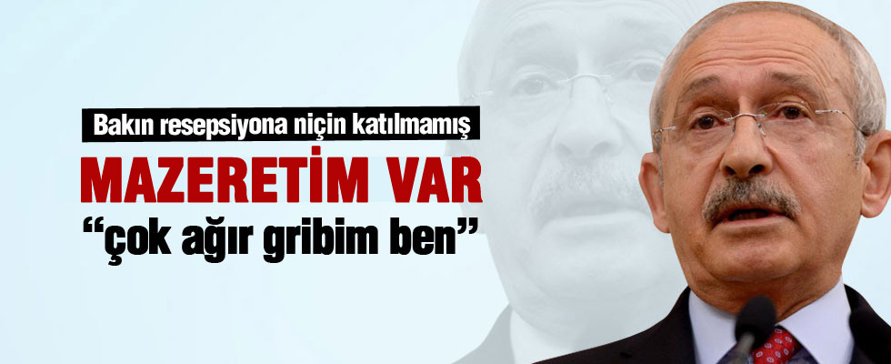 Kılıçdaroğlu 23 Nisan resepsiyonuna katılmadı