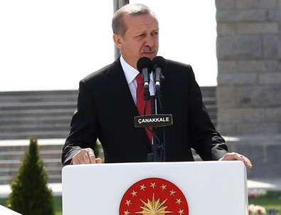 Erdoğan Çanakkale Zaferi'nin 100. yılı anma töreninde konuştu