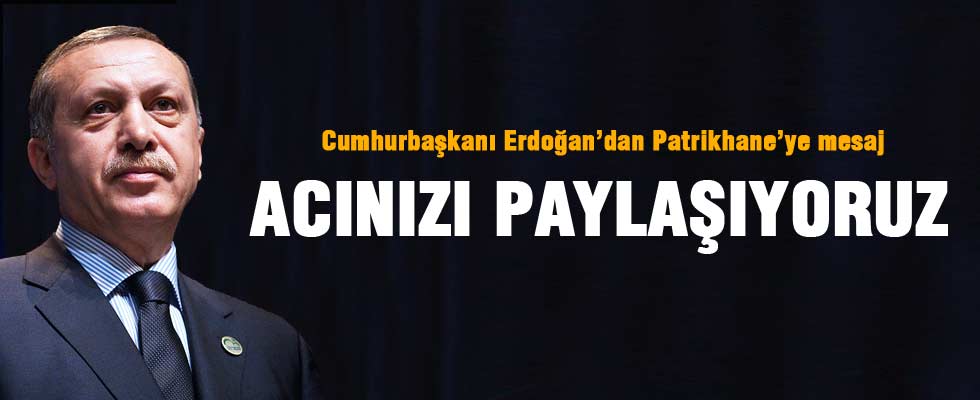 Cumhurbaşkanı Erdoğan’dan Patrikhane’ye mesaj