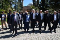 TFF - Eski Tff Başkanı Mehmet Ali Aydınlar Şeyh Edebali Türbesinin Ziyaret Etti