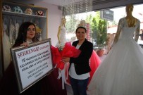 UÇAN SÜPÜRGE - Uçan Süpürge’den 18 Yaş Sınırı Koyan Gelinlik Firması Sahibine Kutlama