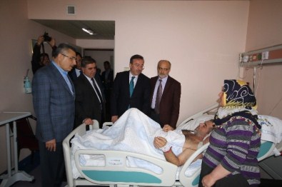 Yüce İle Cesur’dan Hastalara Ziyaret