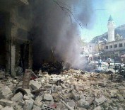 İdlip’te Pazar Yerine Hava Saldırısı