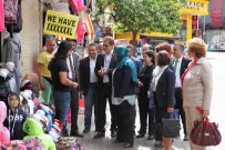 Sena Nur Çelik Alanya Esnafını Ziyaret Etti