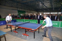 ŞEKER İŞ SENDIKASı - Kayseri Şeker Masa Tenisi Turnuvası Başladı