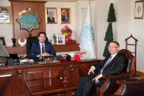 POLİS MÜDÜRÜ - Pmyo Müdürü Cangül’den Başkan Yazgı’ya Ziyaret
