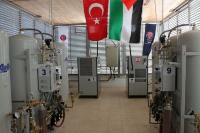 Tika’nın Filistin Ramallah’ta Kurduğu Oksijen Üretim Ünitesi’nden 600 Bin Hasta Faydalanıyor