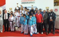 DÜNYA ÇOCUKLARI - Kağıtsporlu Karateciler, Üç Kupa Kazandı