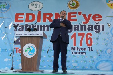 Orman ve Su İşleri Bakanı Eroğlu Edirne'de