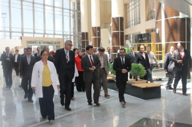 Tkhk Başkanı Çukurova Yeni Hastaneyi İnceledi