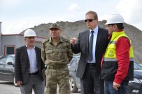 ERDAL EREN - Vali Yavuz, İş Kazası Alanında İncelemede Bulundu