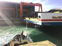 VAGON - Van Gölü’nde Çalışacak Feribotlardan İlki Suya İndirildi