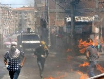 İZİNSİZ YÜRÜYÜŞ - PKK'lı teröristin cenazesinde ortalık karıştı