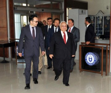 Atilla Koç’dan Adü Rektörü Bircan’a Ziyaret