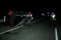 Otomobil Takla Attı: 5 Yaralı