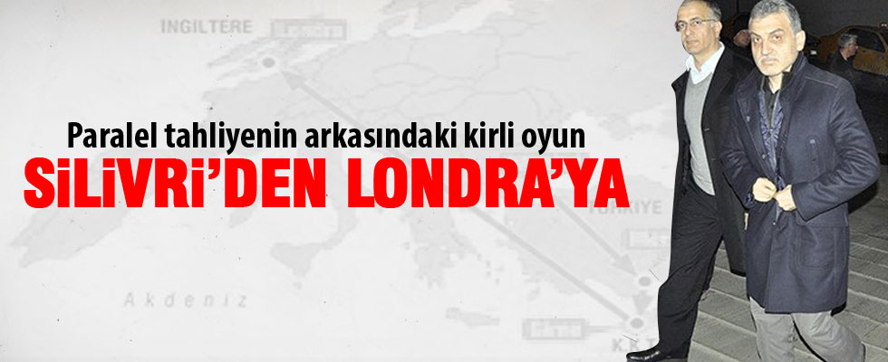 Silivri'den Londra'ya kaçacaklardı