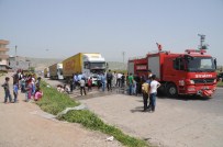 HABUR - Şırnak'te Seyir Halindeki Tırda Yangın Çıktı