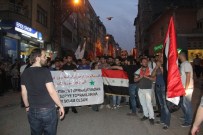REFIK ERYıLMAZ - Suriye Eylemine Polisten Müdahale