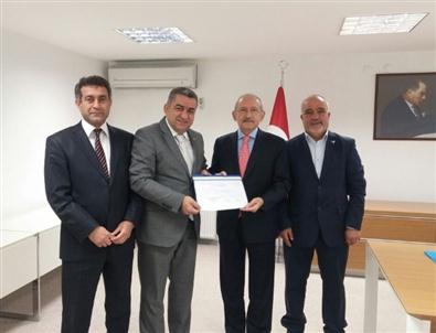 Chp Lideri Mazbatasını Aldı