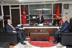 TAHSİN BABAŞ - Kosgeb Başkanı Biçer, Başkan Babaş’ı Ziyaret Etti