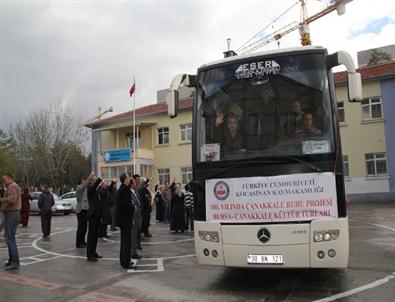 Üçüncü Çanakkale Kafilesi Uğurlandı