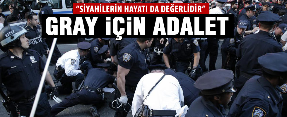 ABD'de polis şiddetine protesto
