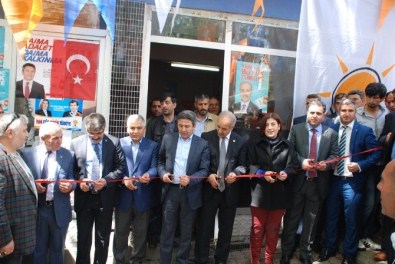 AK Parti Gerger İlçe Karargahının Açılışı Yapıldı