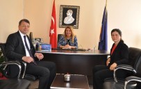 DENİZ KAPLUMBAĞALARI - Başkan Turgut'tan Yüksekokul Müdürüne Ziyaret