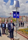VAKıFBANK - Belediyeden 'Güneş Enerjili Şarj İstasyonu'Hizmeti