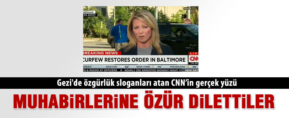 Gezi'de ‘özgürlük' sloganları atan CNN Baltimore'de kayıp