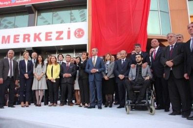 MHP Ankara Seçim İletişim Merkezi Açıldı