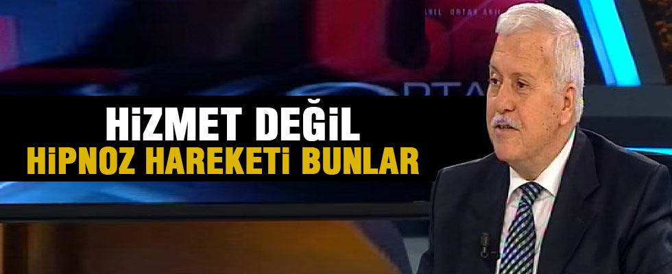 Hüseyin Gülerce: Paralel Yapı küresel hizmet hareketi değil küresel hipnoz hareketi