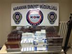 Karaman’da Bin 559 Paket Kaçak Sigara Ele Geçirildi