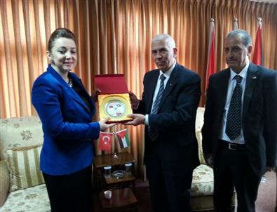 Nezaket Emine Atasoy, Filistin Temaslarına Filistin Devletinin Büyükşehir Valilerini Ziyaret Ederek Devam Etti