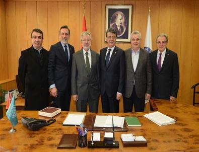 Btso’dan Rektör Ulcay’a ‘hayırlı Olsun’ Ziyareti