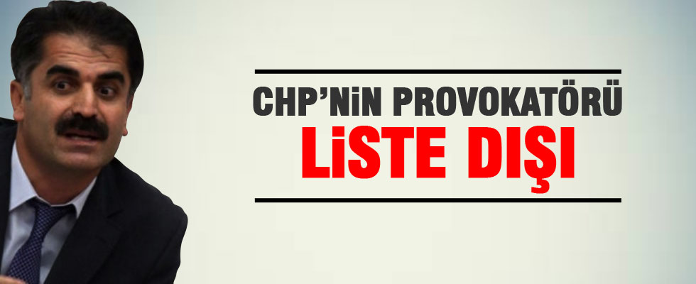 CHP'nin provokatörü Meclis dışı kaldı